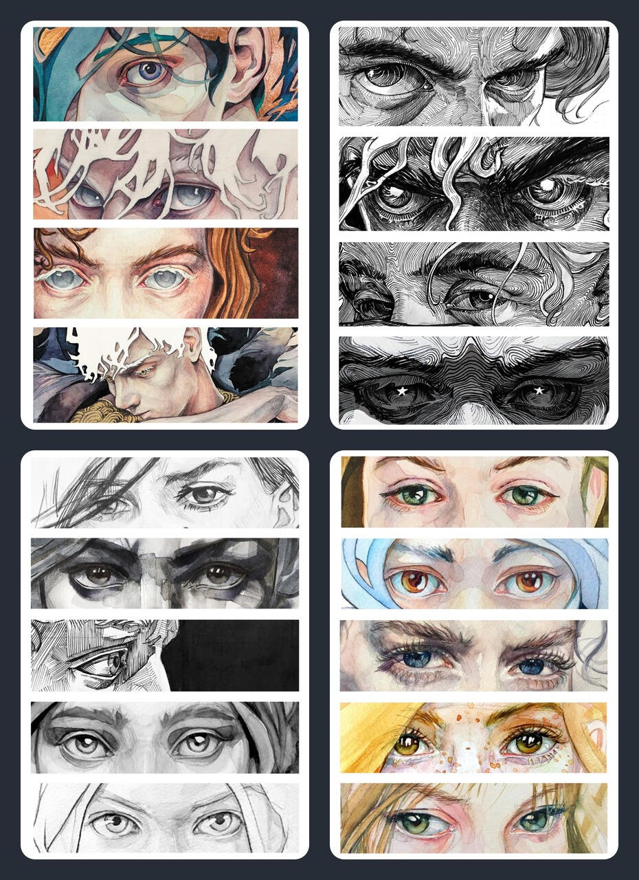 Gaze $32 4 stickerset а5