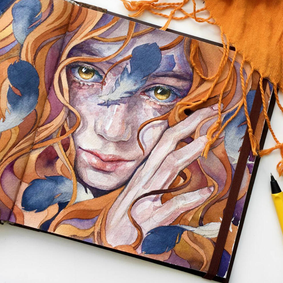 Watercolor A4 from $245
