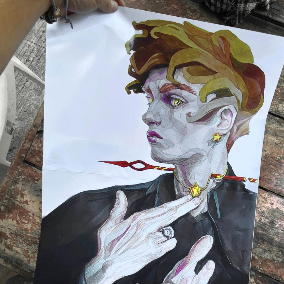 Watercolor A3 from 425$/35000₽